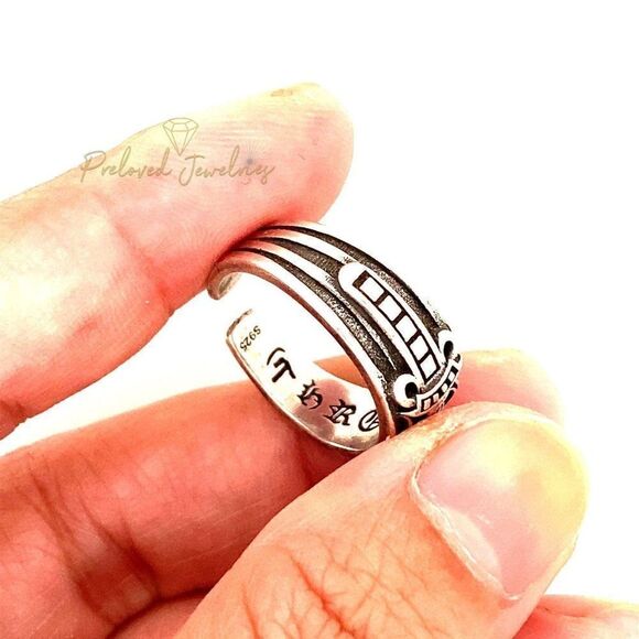 925 Open Back Ring  - Picture 6 of 7